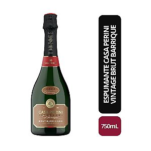ESPUMANTE CASA PERINI VINTAGE BRUT BARRIQUE - 750ML