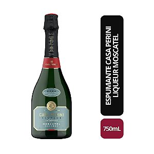 ESPUMANTE CASA PERINI VINTAGE LIQUEUR MOSCATEL - 750ML