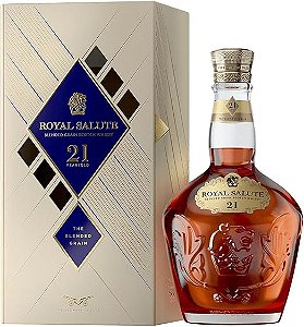 Whisky Escocês Blended 21 Anos Royal Salute The Blended Grain Garrafa - 700ml