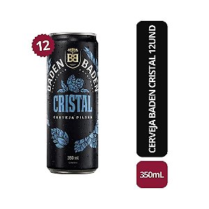Cerveja Baden Cristal 350ml - 12 Unid