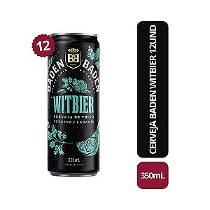 Cerveja Baden Witbier 350ml - 12 Unid