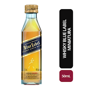 Whisky Blue Label Miniatura - 50ml