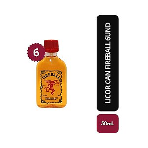 LICOR CAN FIREBALL CX C/ 6X50ML
