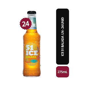 Ice 51 Balada Long Neck 275ml - Caixa com 24 Unidades