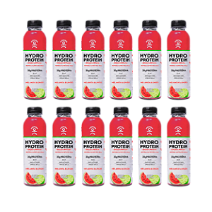 Moving Hydro Protein Creatina Melancia e Limão - Caixa com 12 Garrafas de 500ml