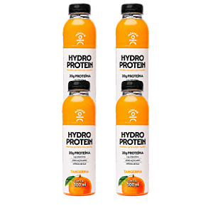 Moving Hydro Protein Creatina Tangerina - Caixa com 4 Garrafas de 500ml