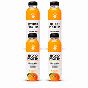 Moving Hydro Protein Creatina Tangerina - Caixa com 4 Garrafas de 500ml