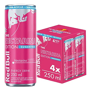 Energético Red Bull Summer Edition Nectarina - 250 ml (Pack 4 unid)