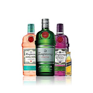 Tanqueray + Tanqueray Royale + Tanqueray Bossa Nova GANHE miniatura Blue 50ml