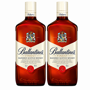 PAGUE 1 LEVE 2 Whisky Ballantines Finest Escocês - 750ml