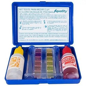 Kit Teste Cloro / pH - Aquality