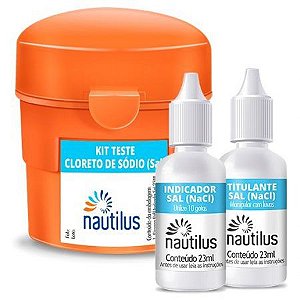 Kit Teste Cloreto de Sódio - Nautilus