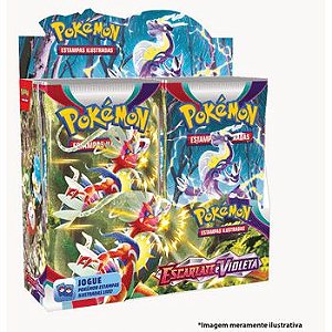 POKÉMON TCG: BOOSTER BOX DISPLAY ESCARLATE E VIOLETA