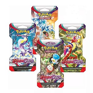 POKÉMON TCG: BLISTER UNITÁRIO ESCARLATE E VIOLETA