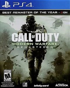 CALL OF DUTY MODERN WARFARE REMASTERED - PS4