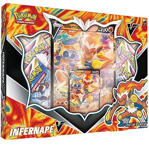 POKÉMON TCG: BOX COLEÇÃO INFERNAPE V