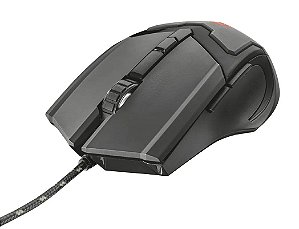 MOUSE GAMER GXT 101 GAV 4800DPI 6 BOTÕES ILUMINAÇÃO MULTICOLOR - TRUST