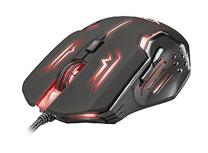 MOUSE GAMER LED GXT 108 RAVA 6 BOTÕES 2000DPI - TRUST