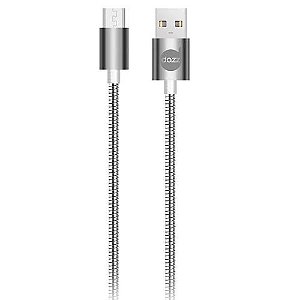 CABO USB TYPE-C SILVER - METAL ENTRELAÇADO