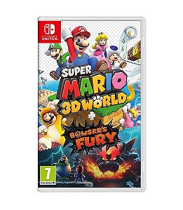 SUPER MARIO 3D WORLD + BOWSER'S FURY - SWITCH