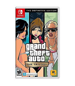 GRAND THEFT AUTO THE TRILOGY: THE DEFINITIVE EDITION - SWITCH