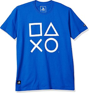 CAMISETA BANANA GEEK SIMBOLOS PLAYSTATION