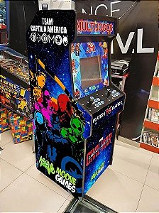 ARCADES MULTI-JOGOS PERSONALIZADOS