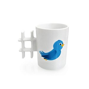 CANECA DE CERÂMICA TWITTER