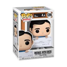 FUNKO POP! THE OFFICE MICHAEL COM CHEQUE 1395