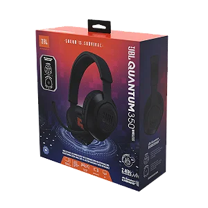 HEADSET JBL - QUANTUM 350 - WIRELESS