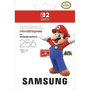 Cartão Micro Sd Express 256gb - Switch 2
