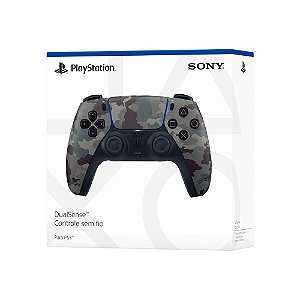 CONTROLE PS5 DUALSENSE GRAY CAMOUFLAGE
