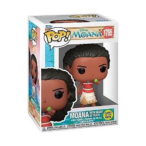BONECO FUNKO POP! DISNEY MOANA - MOANA E CORAÇÃO DE TE FITI 1765