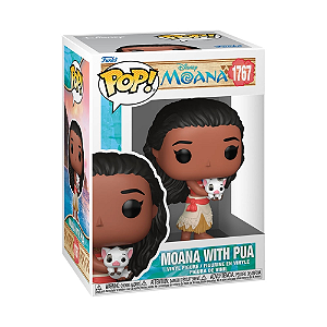 BONECO FUNKO POP! DISNEY MOANA - MOANA E PUA 1767