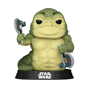 BONECO FUNKO POP! STAR WARS MANDALORIANO E GROGU - ROTTA 843