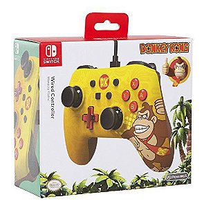 NINTENDO SWITCH PRO CONTROLLER WIRED: DONKEY KONG