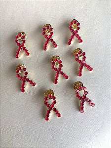 Broche Outubro Rosa Pedraria