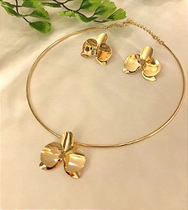 Conjunto Aro Orquídea G