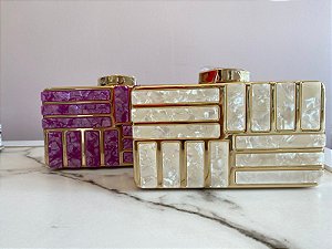 Clutch Madrepérola Sâmia