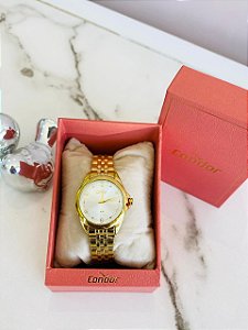 Relógio Condor Fundo Dourado