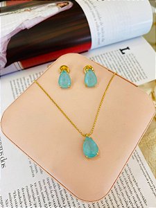 Conjunto Gota Azul Claro