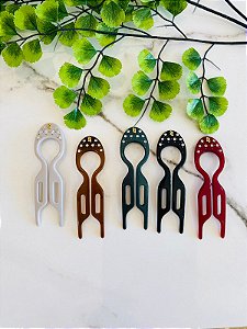 Hair Pin Cravejado G