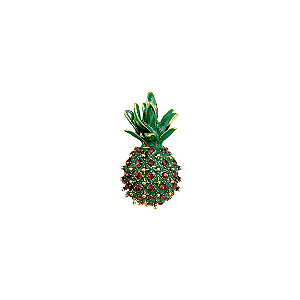 BROCHE ÍMÃ ABACAXI