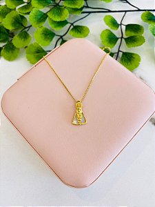 Colar Nossa Senhora Madrepérola