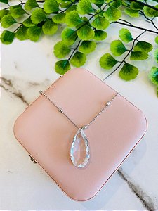 Colar Prata Gota