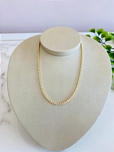 Choker Riviera Dourado Fina