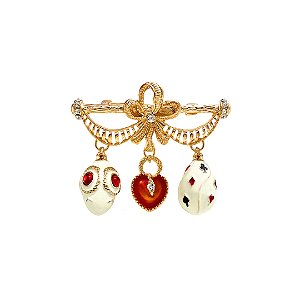 Broche Alfinete Copas