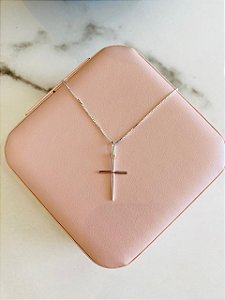 Colar Cruz Prata 925