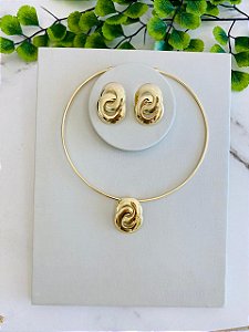 Conjunto Aro Circulo Transpassado