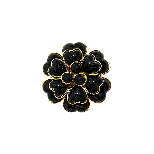 Broche Ímã Flor Rebu